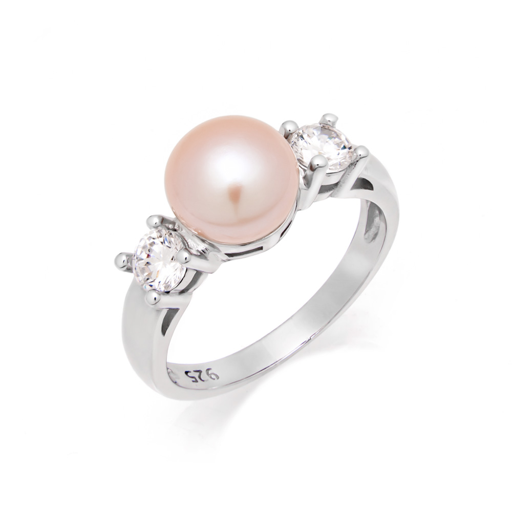 Buy 92.5 Silver Natural Pink Pearl Ring Gemstone Ring Pearl Jewelry  Gemstone Jewelry for Gift Wedding Ring Baho Ring Gemstone Silver Ring  Online in India - Etsy